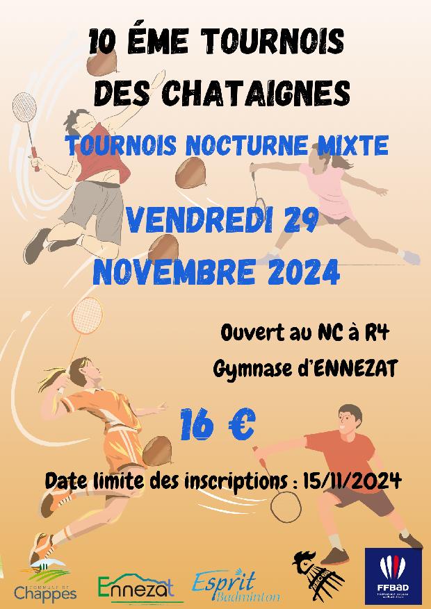 10e Tournois des Châtaignes